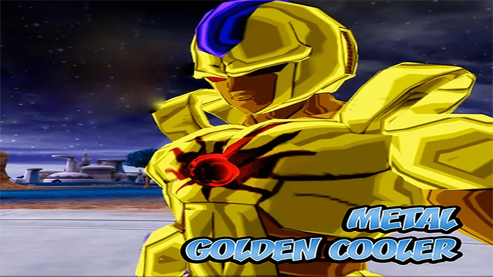 Golden Metal Cooler